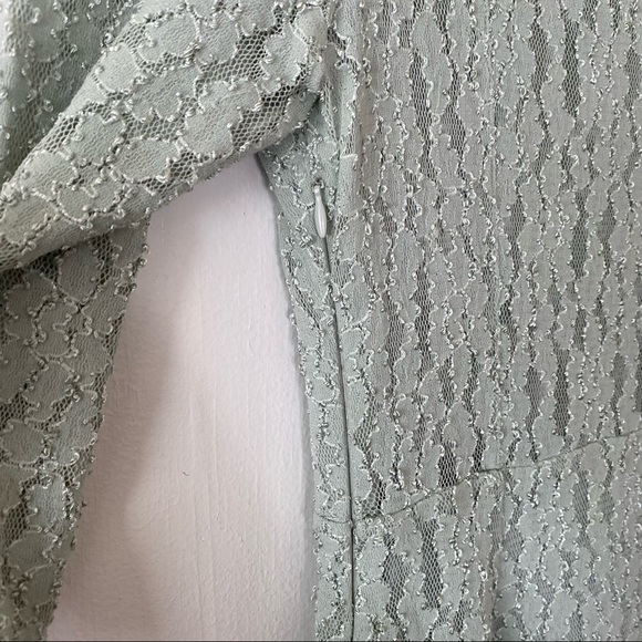 Free People Teen Witch Lace Dress in Foam Green - Picture 9 of 11